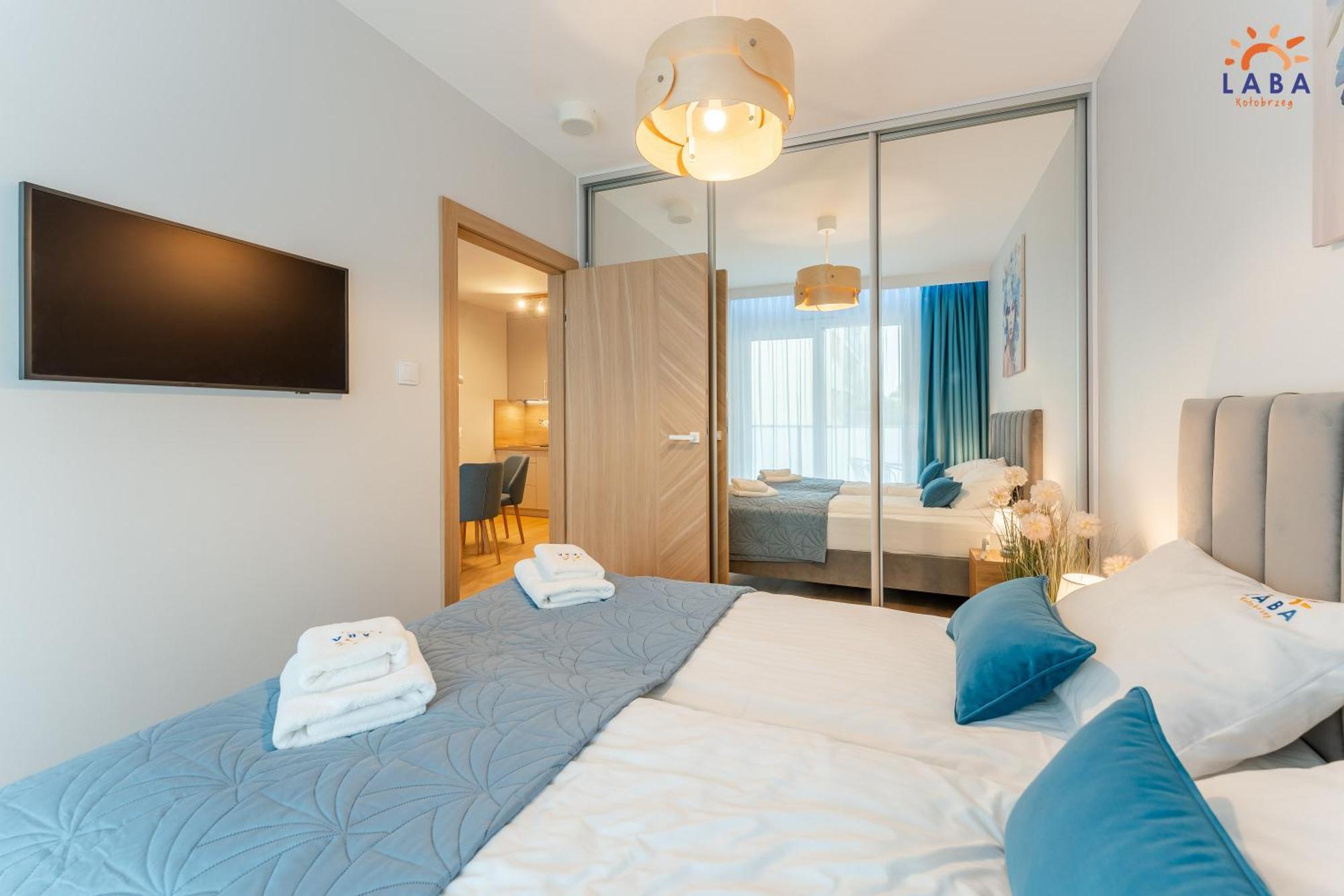 Laba Kolobrzeg Apartamenty Kollataja Z Parkingiem Экстерьер фото