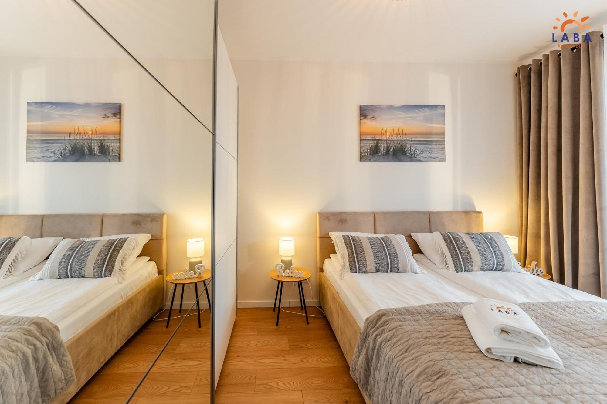 Laba Kolobrzeg Apartamenty Kollataja Z Parkingiem Экстерьер фото